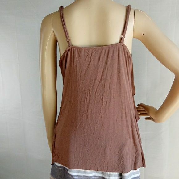 Vanity Brown Top Size Large - Picture 4 of 8
